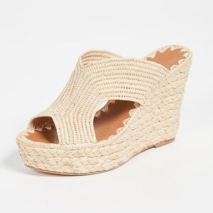 Carrie Forbes Lina Wedge Mules